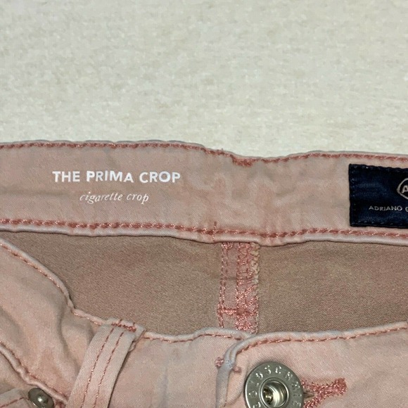 AG Adriano Goldschmied Cigarette Jeans Misty Mauve - Picture 7 of 12